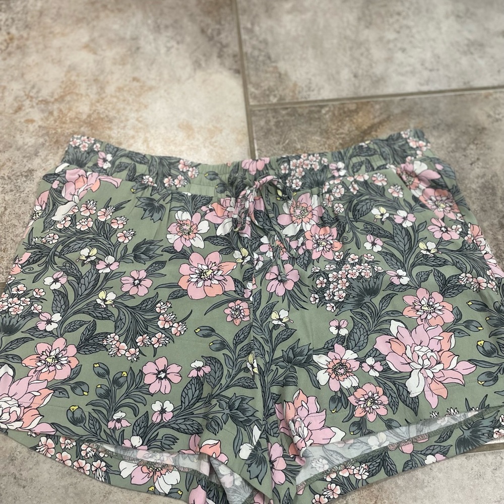 Loft Size Large Silk Shorts